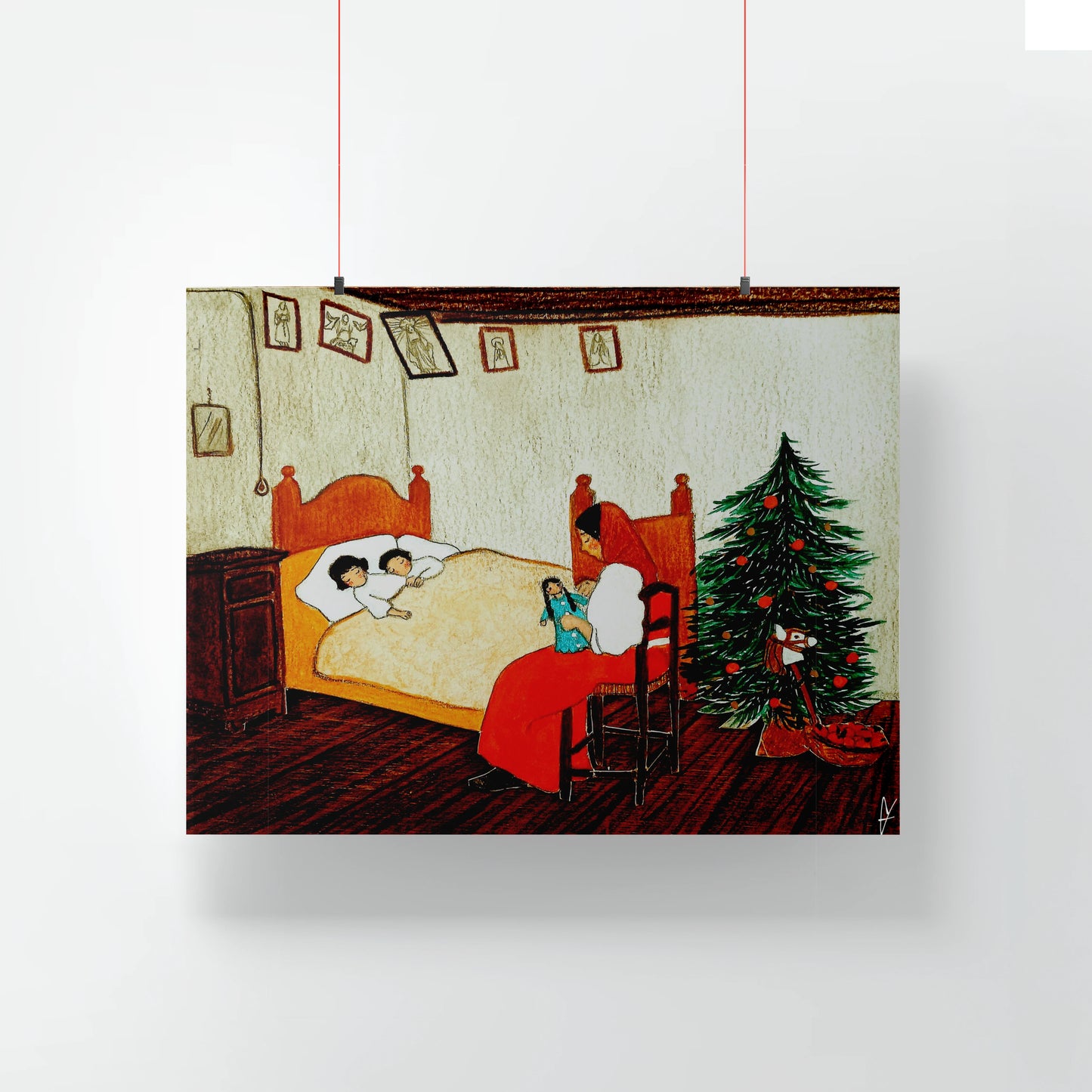 "Notte prima di Natale" - Stampa